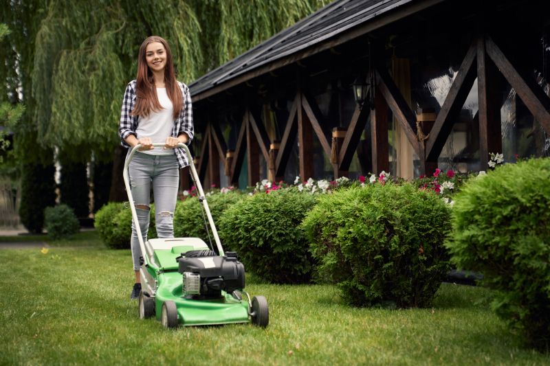 Spring Lawn Mowing